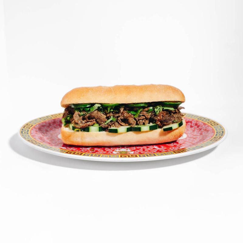 Lemongrass Beef Banh Mi