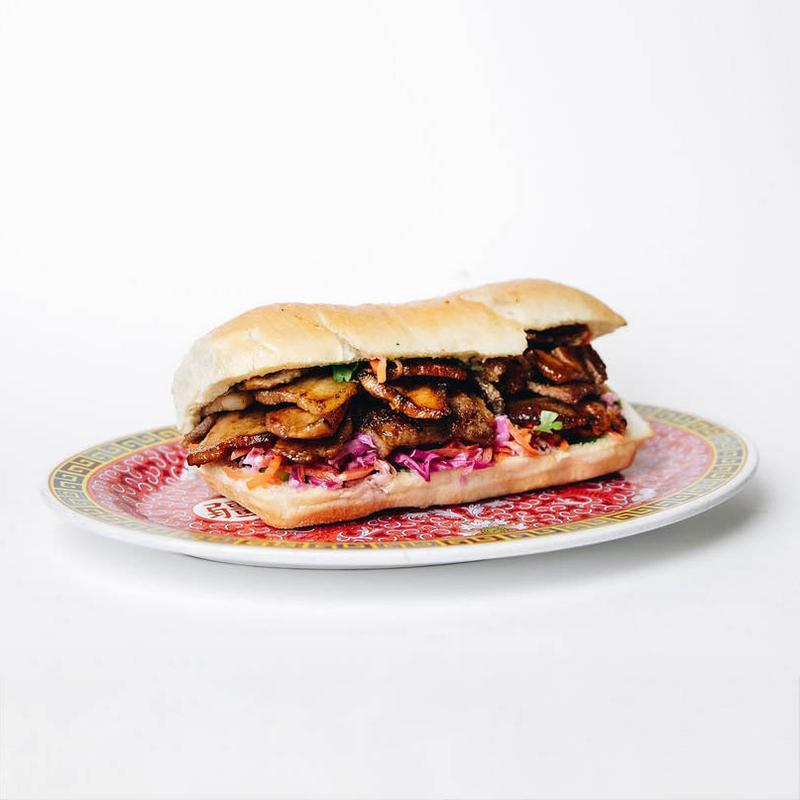 Marinated Pork Belly Banh Mi